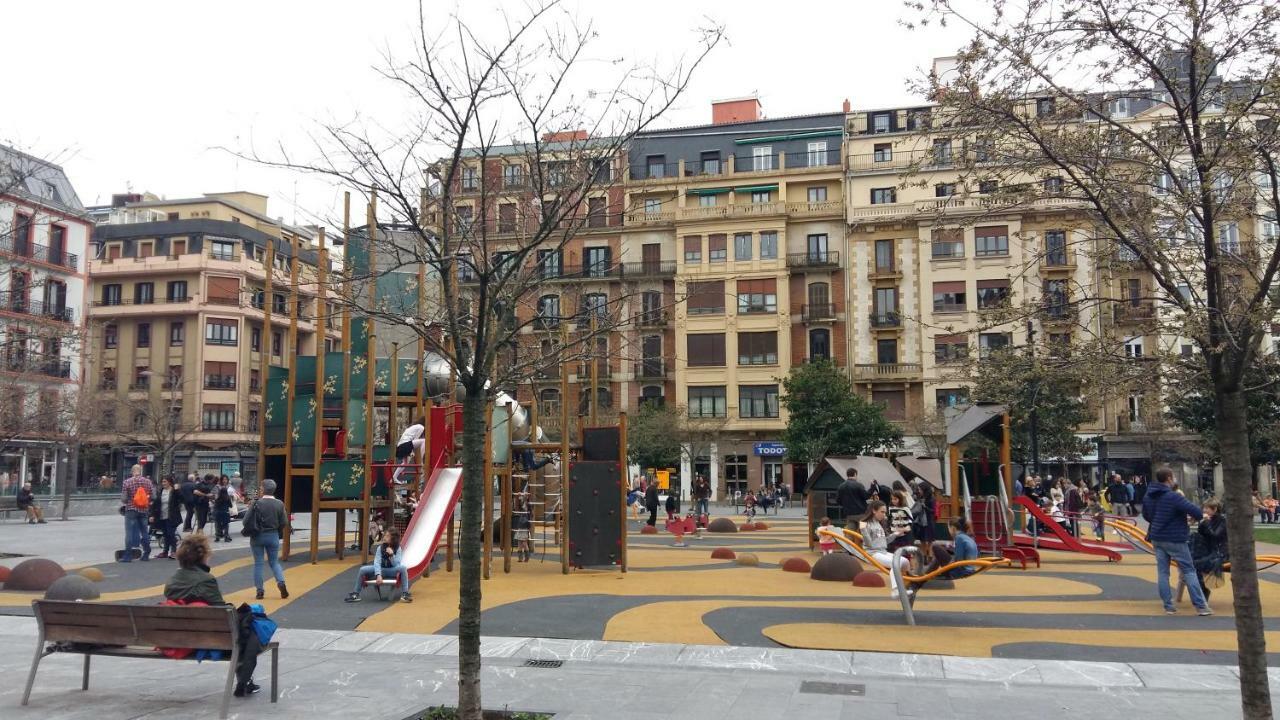 Apartamento Zurriola Luxury - Surf Beach Con Aire Acondicionado San Sebastian Luaran gambar