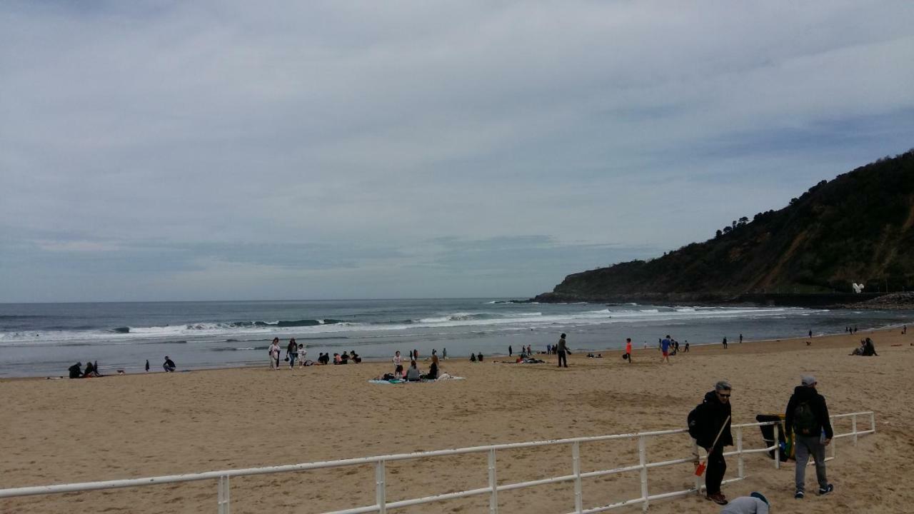 Apartamento Zurriola Luxury - Surf Beach Con Aire Acondicionado San Sebastian Luaran gambar